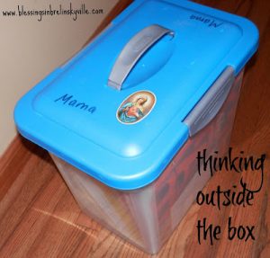 out of the box home school schedule