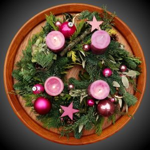 classic wreath advent